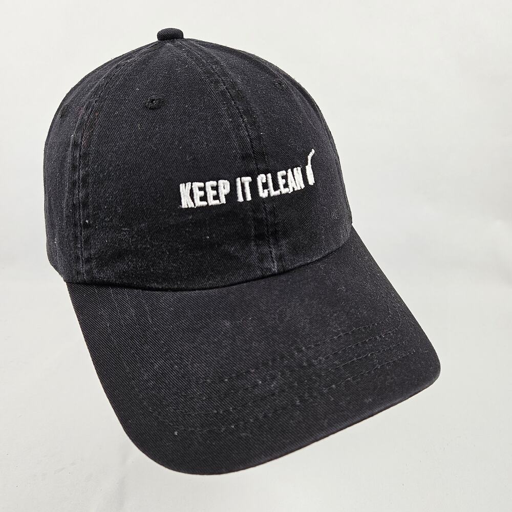 Cap America Keep It Clean Snatchback Cap, Size Adjustable